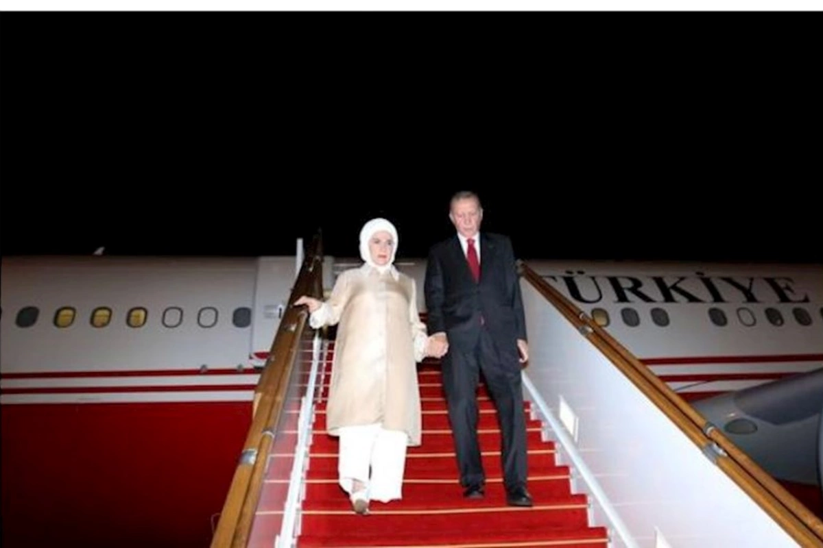 Rəcəb Tayyib Ərdoğan Azərbaycana dövlət səfərinə gəlib — VİDEO