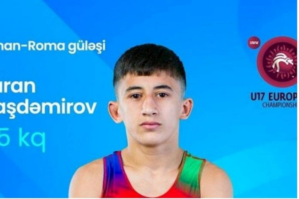 Avropa çempionatı: Azərbaycan güləşçisi erməniyə qalib gələrək finala çıxıb