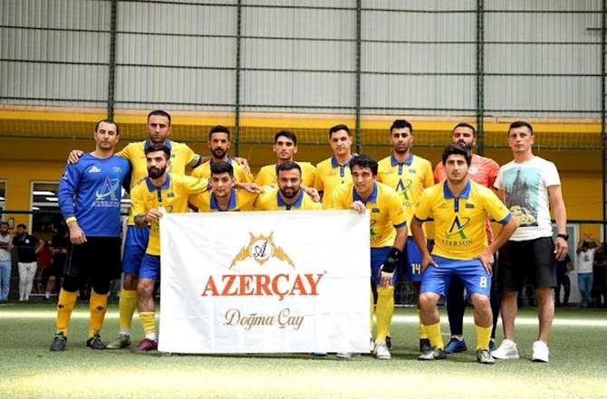 “Azerçay”ın dəstəklədiyi “Azərsun” komandası mini futbol turnirinin qalibi oldu — FOTOLAR