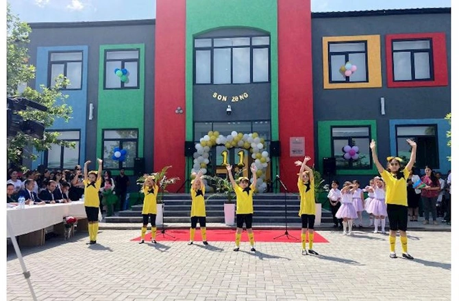 Ağalı məktəbində 30 il sonra ilk Son zəng çalındı — FOTO