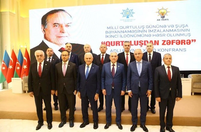 Binəli Yıldırım Şuşada — FOTOLAR
