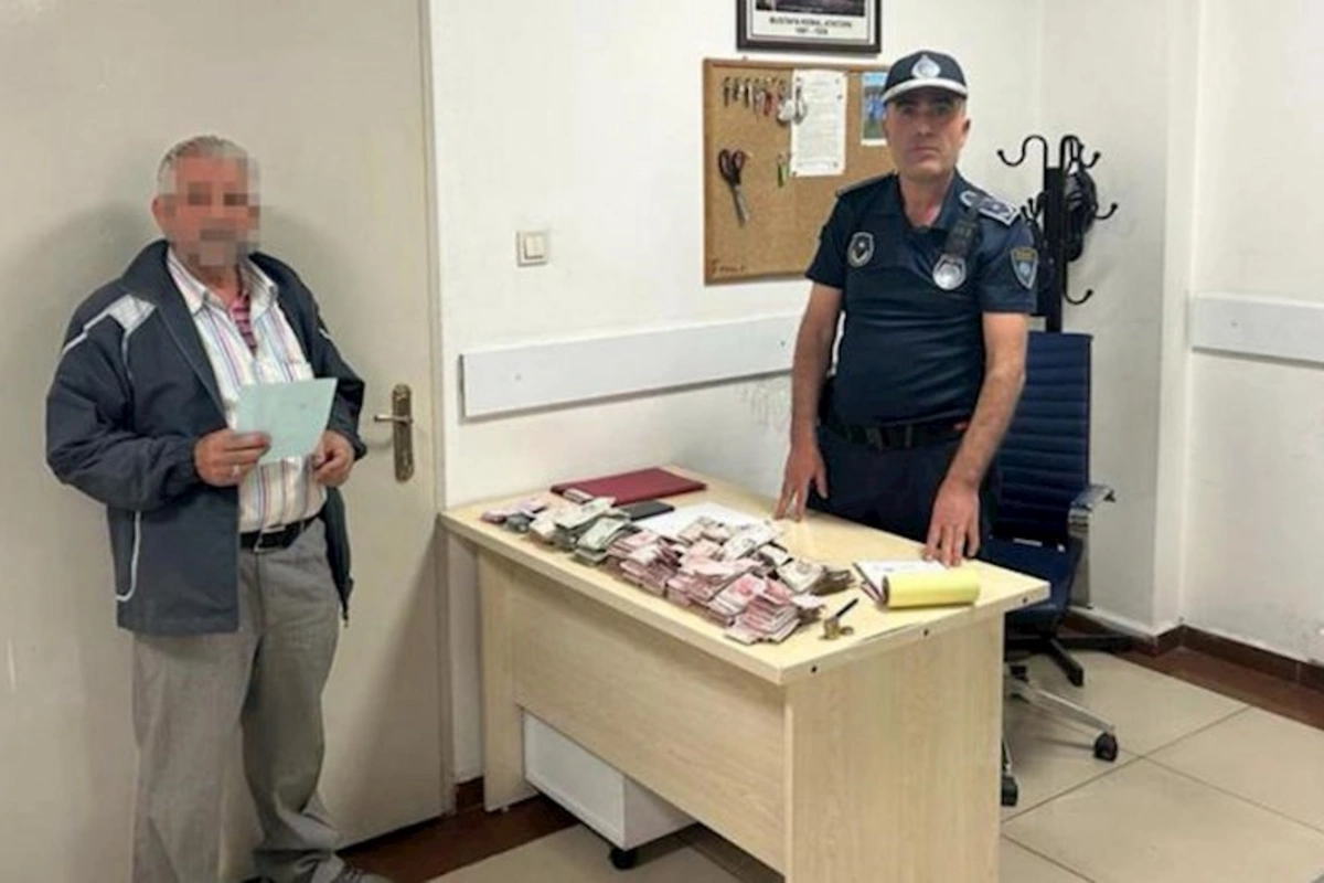 ŞOK HADİSƏ: Dilənçinin üzərindən 34 000 tapıldı — FOTO/VİDEO