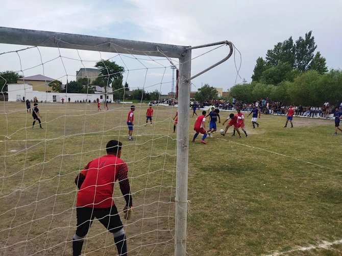Salyanda futbol üzrə turnir keçirilib — FOTOLAR