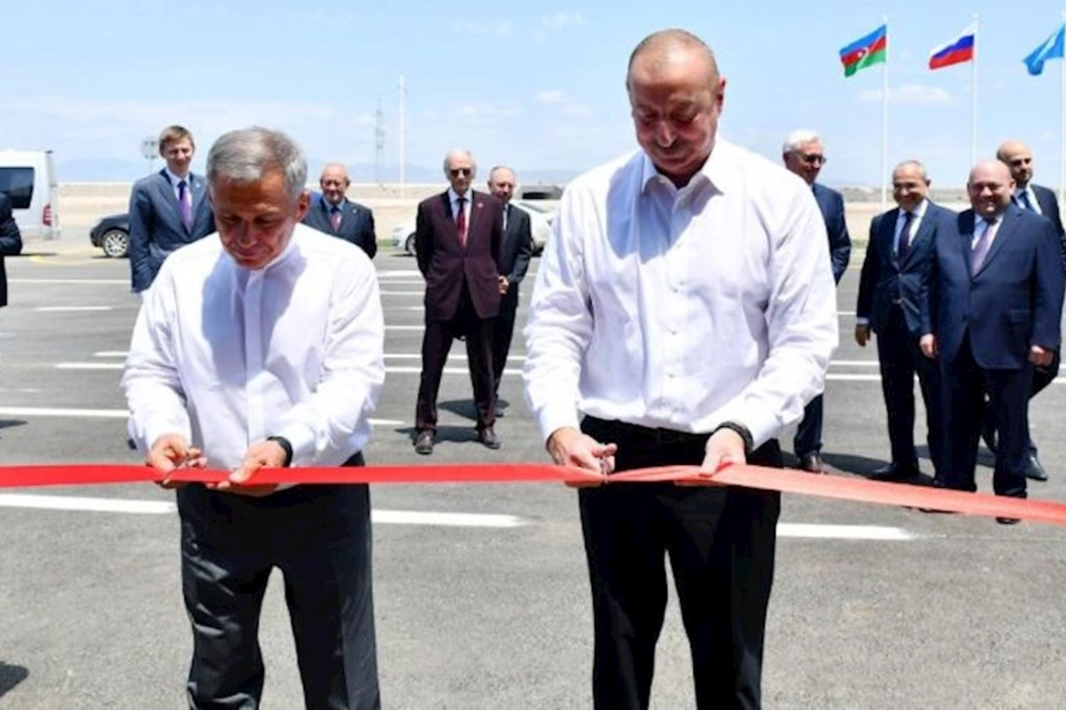 Azərbaycan Prezidenti və Tatarıstan Rəisi “Avto Lizinq Azərbaycan” MMC-nin açılışında iştirak edib — YENİLƏNİB