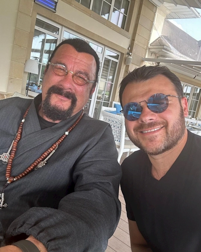 Emin Ağalarov Hollivud ulduzu ilə görüntüsünü paylaşdı — FOTO