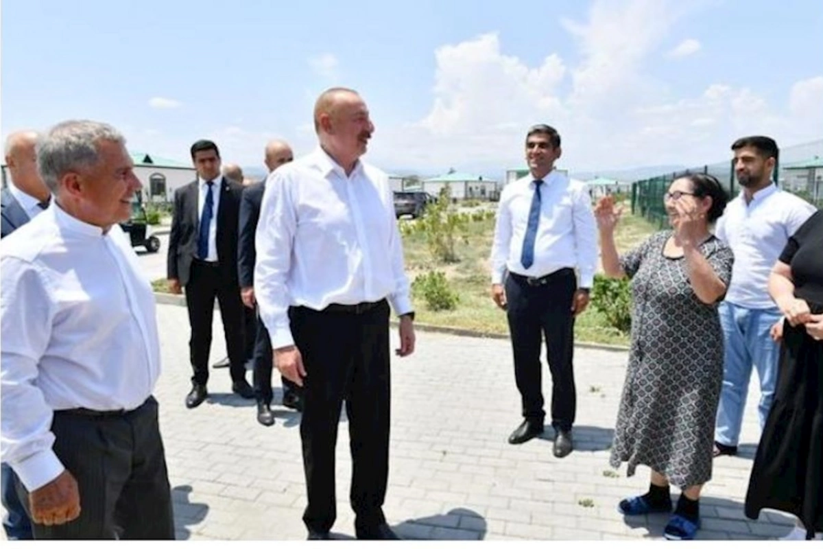 Azərbaycan və Tatarıstan liderləri Zəngilanın Ağalı kəndində olublar — YENİLƏNİB