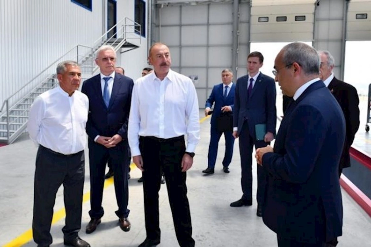 Azərbaycan və Tatarıstan liderləri birlikdə Zəngilan aeroportundan Bakıya yola düşüblər