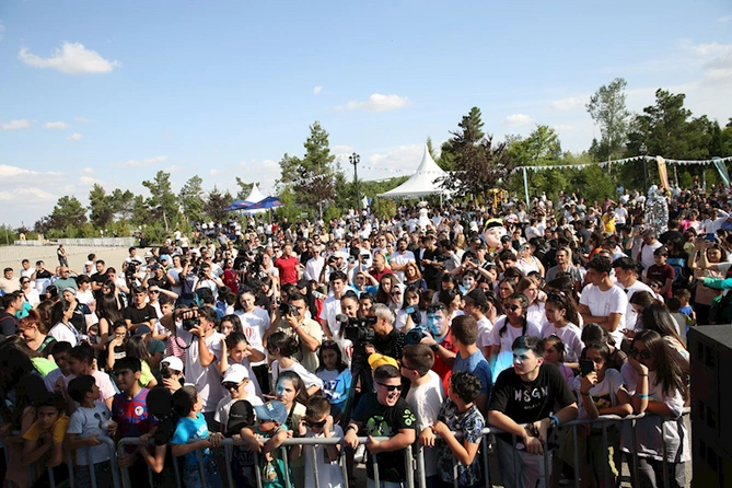 Azərbaycanda ilk Hava Şarları Festivalı keçirildi — FOTO