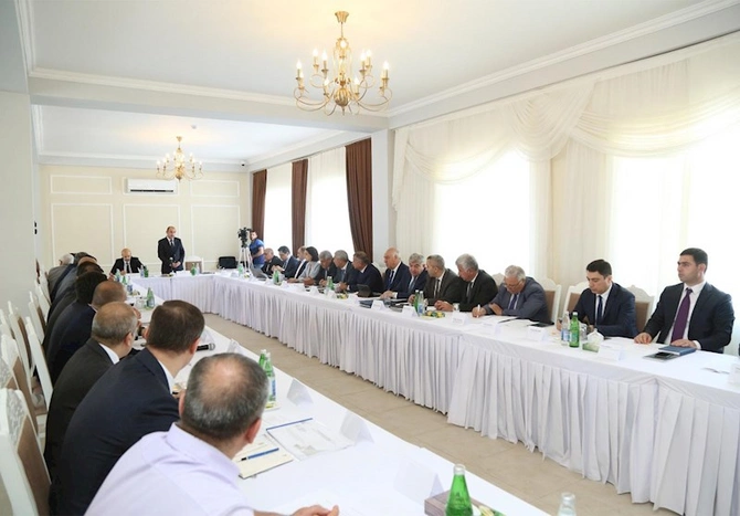 Zəngilanda Ekoloji məsələlər üzrə İşçi Qrupunun iclası keçirilib — FOTOLAR