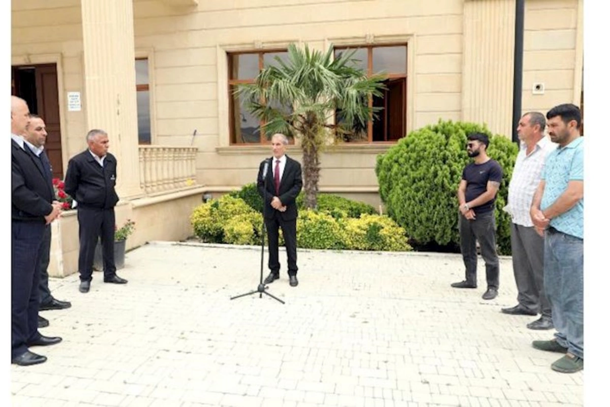 Səyyar qəbul otağının bu dəfəki iştirakçıları Siyəzən sakinləri oldu — FOTOLAR