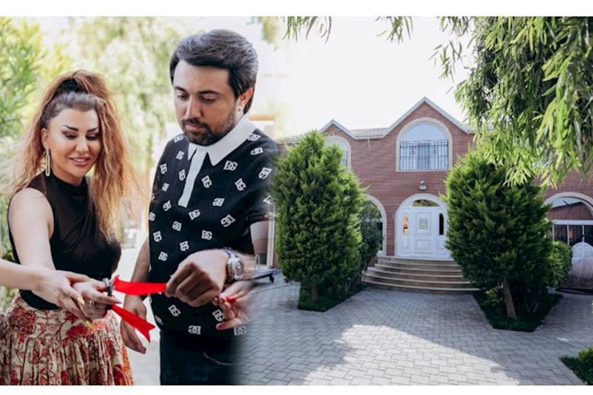 Fatimə bağ evi üçün qırmızı lent kəsdi — FOTOLAR