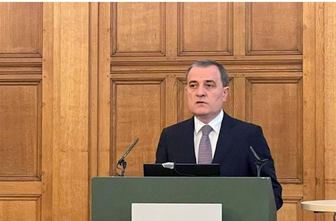 Ceyhun Bayramov “Caspian Connectivity” konfransında — FOTOLAR