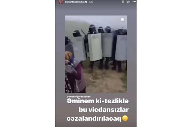 Brilliantdan Gədəbəydəki hadisəylə bağlı PAYLAŞIM — FOTO Brilliantdan Gədəbəydəki hadisəylə bağlı PAYLAŞIM — FOTO