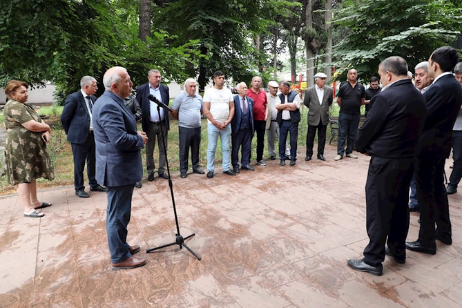 Sahibkarla sayca 78-ci görüş Tovuz rayonunda baş tutdu — FOTOLAR