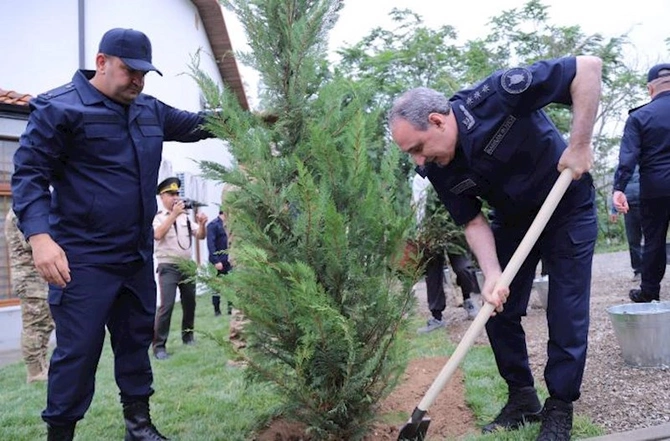 Laçında prokurorluğun inzibati binası istifadəyə verildi — FOTOLAR