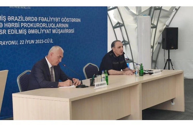 Kamran Əliyev Laçında əməliyyat müşavirəsi keçirib — FOTOLAR
