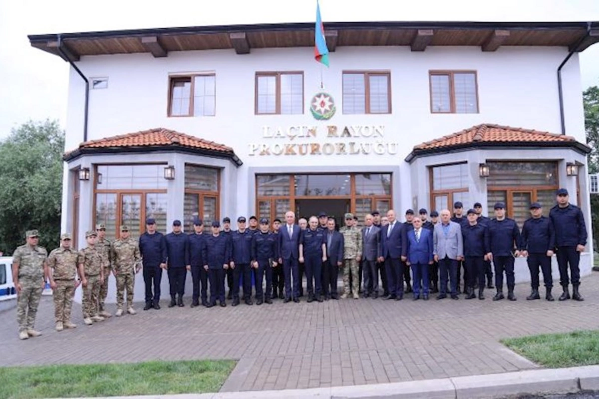 Laçında prokurorluğun inzibati binası istifadəyə verildi — FOTOLAR