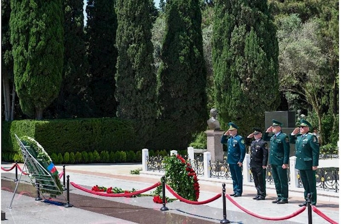 Latviya Dövlət Sərhəd Mühafizəsinin rəisi Azərbaycanda səfərdədir — FOTOLAR Latviya Dövlət Sərhəd Mühafizəsinin rəisi Azərbaycanda səfərdədir — FOTOLAR