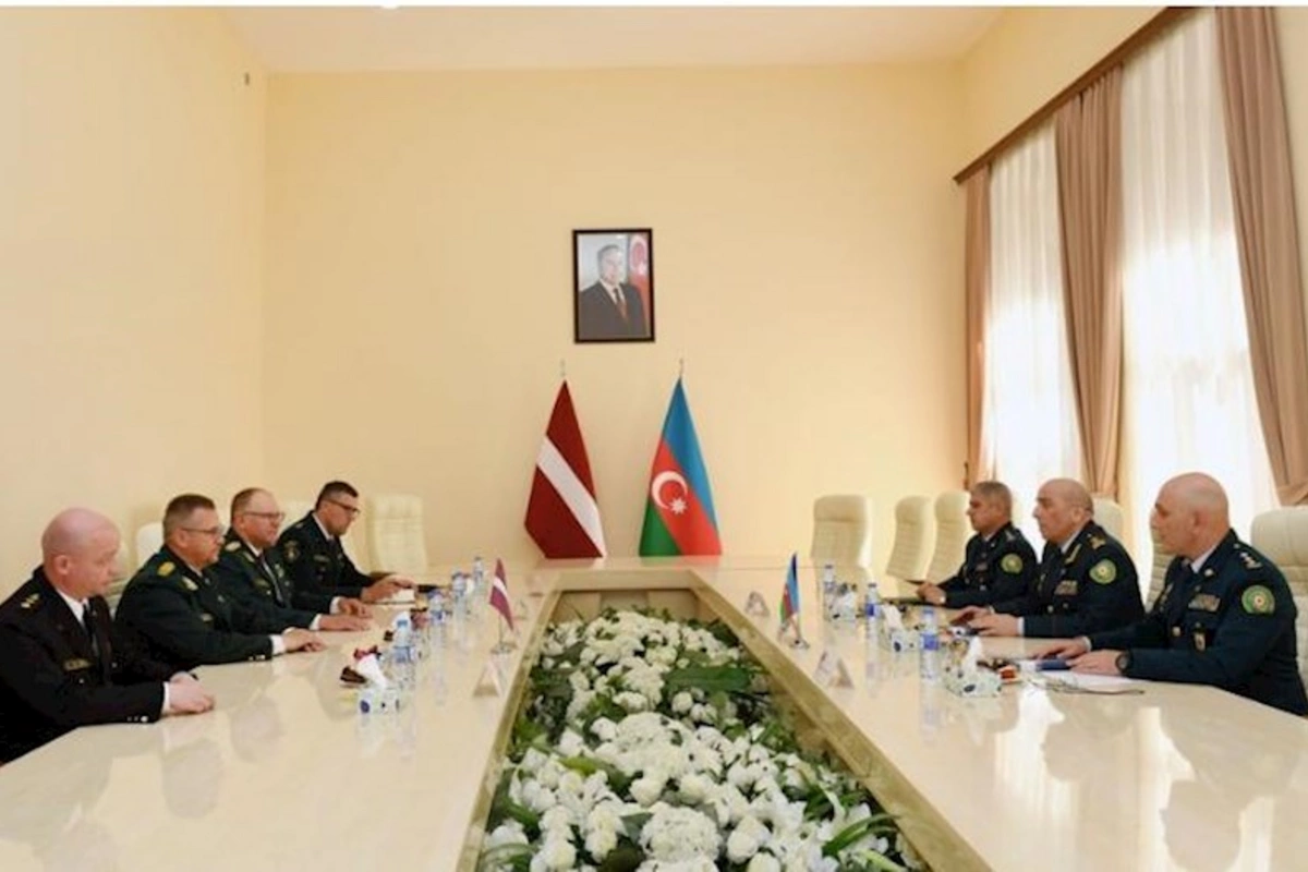 Latviya Dövlət Sərhəd Mühafizəsinin rəisi Azərbaycanda səfərdədir — FOTOLAR