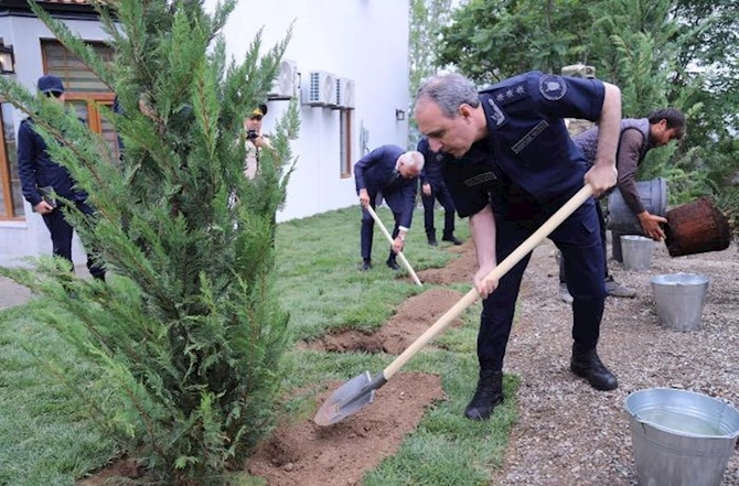 Laçında prokurorluğun inzibati binası istifadəyə verildi — FOTOLAR