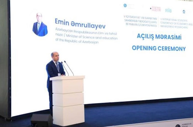 V İqtisadiyyat və İdarəetmə Sahəsində Tədqiqatçıların Beynəlxalq Elmi Konfransı keçirilir — FOTOLAR V İqtisadiyyat və İdarəetmə Sahəsində Tədqiqatçıların Beynəlxalq Elmi Konfransı keçirilir — FOTOLAR