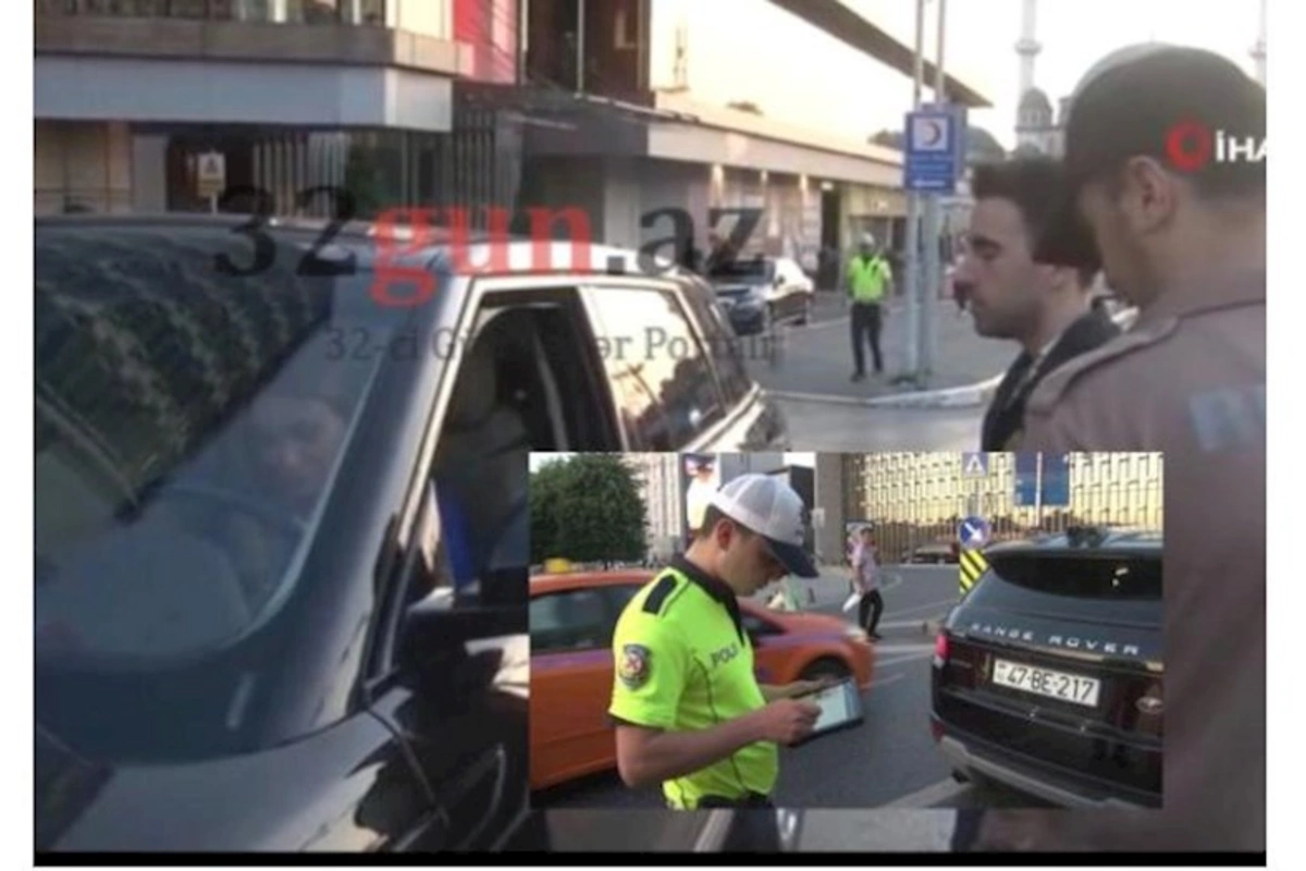 Range Rover sürən azərbaycanlı qadın Türkiyədə cərimələndi — VİDEO