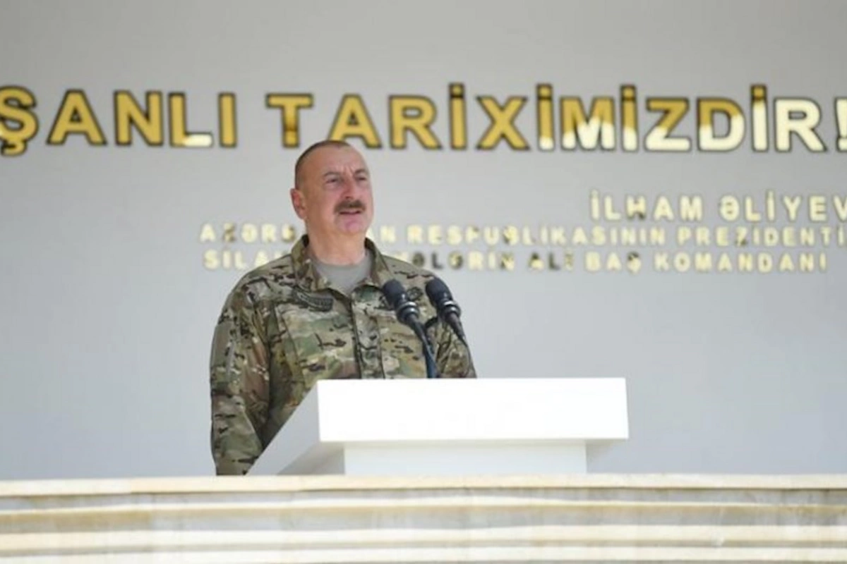Prezident: Bizi qisasçılıqda ittiham edənlər qoy gedib güzgüyə baxsınlar