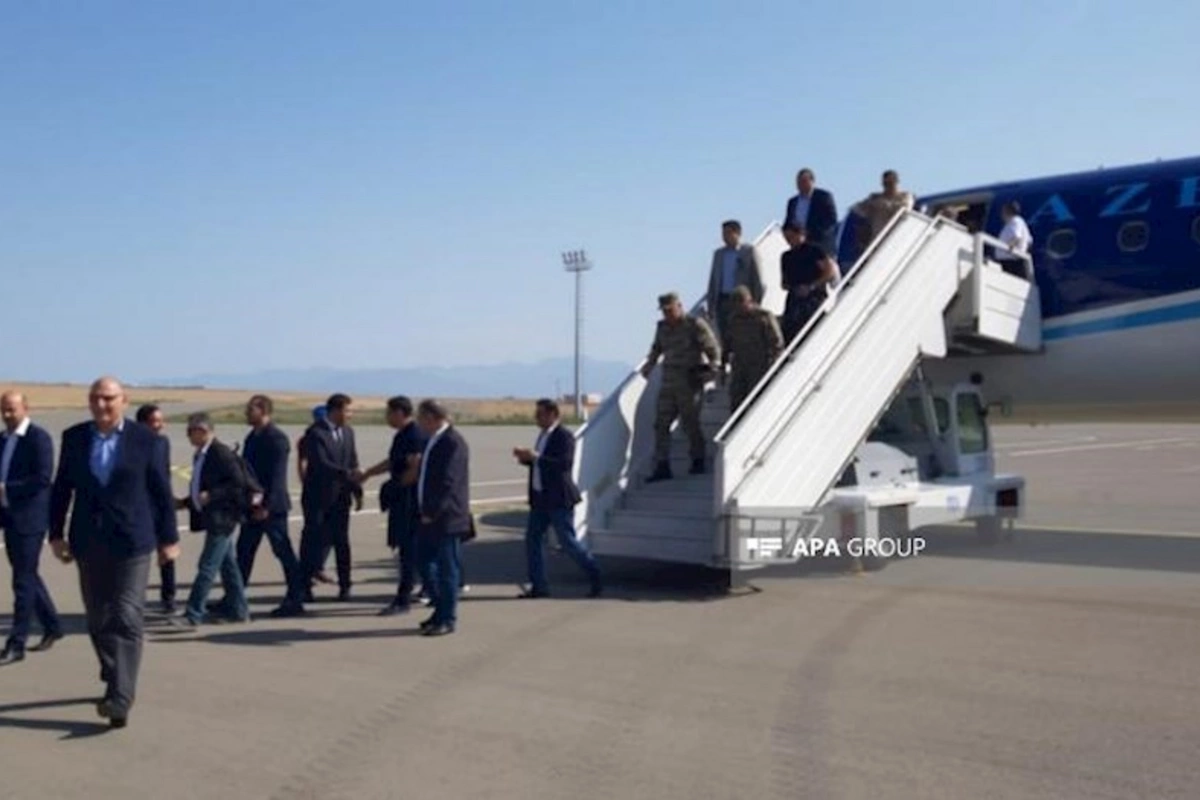 Diplomatik korpus üzvlərinin Laçın şəhərinə səfəri başlayıb — FOTO