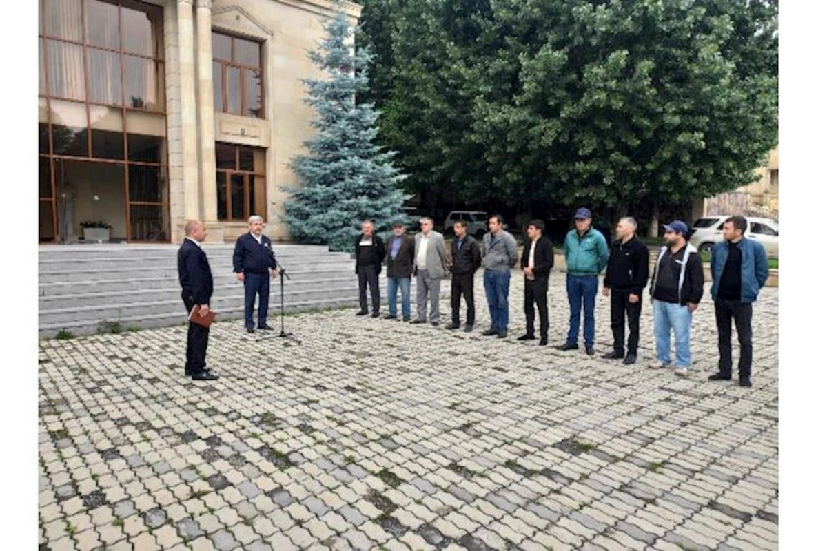 Həftənin sonuncu “Açıq mikrofon” aksiyası Daşkəsəndə keçirildi — FOTOLAR