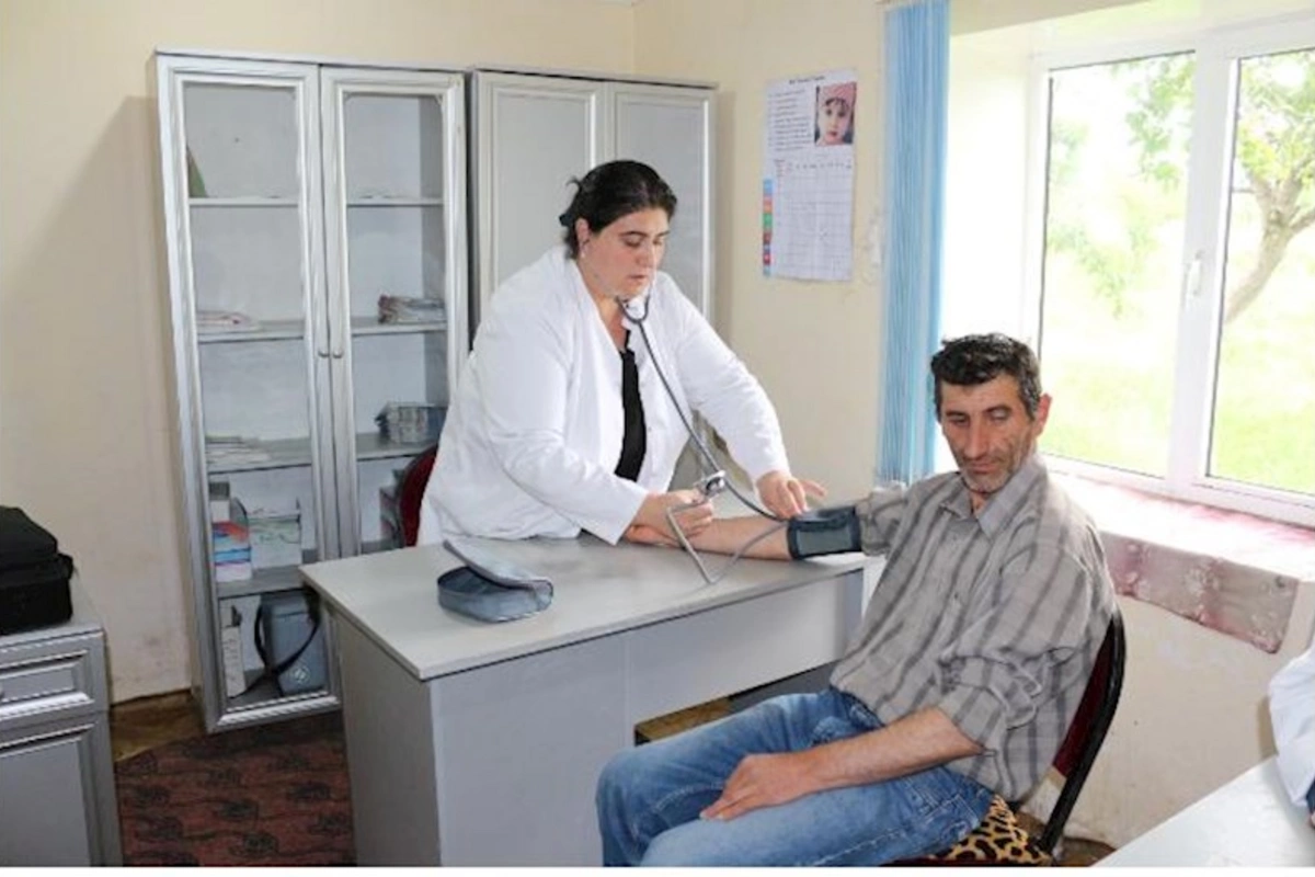 Söyüdlü kənd sakinlərinin tibbi müayinələri təşkil edildi — FOTOLAR