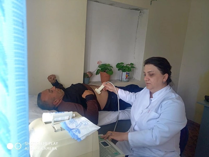 Söyüdlü kənd sakinlərinin tibbi müayinələri təşkil edildi — FOTOLAR Söyüdlü kənd sakinlərinin tibbi müayinələri təşkil edildi — FOTOLAR