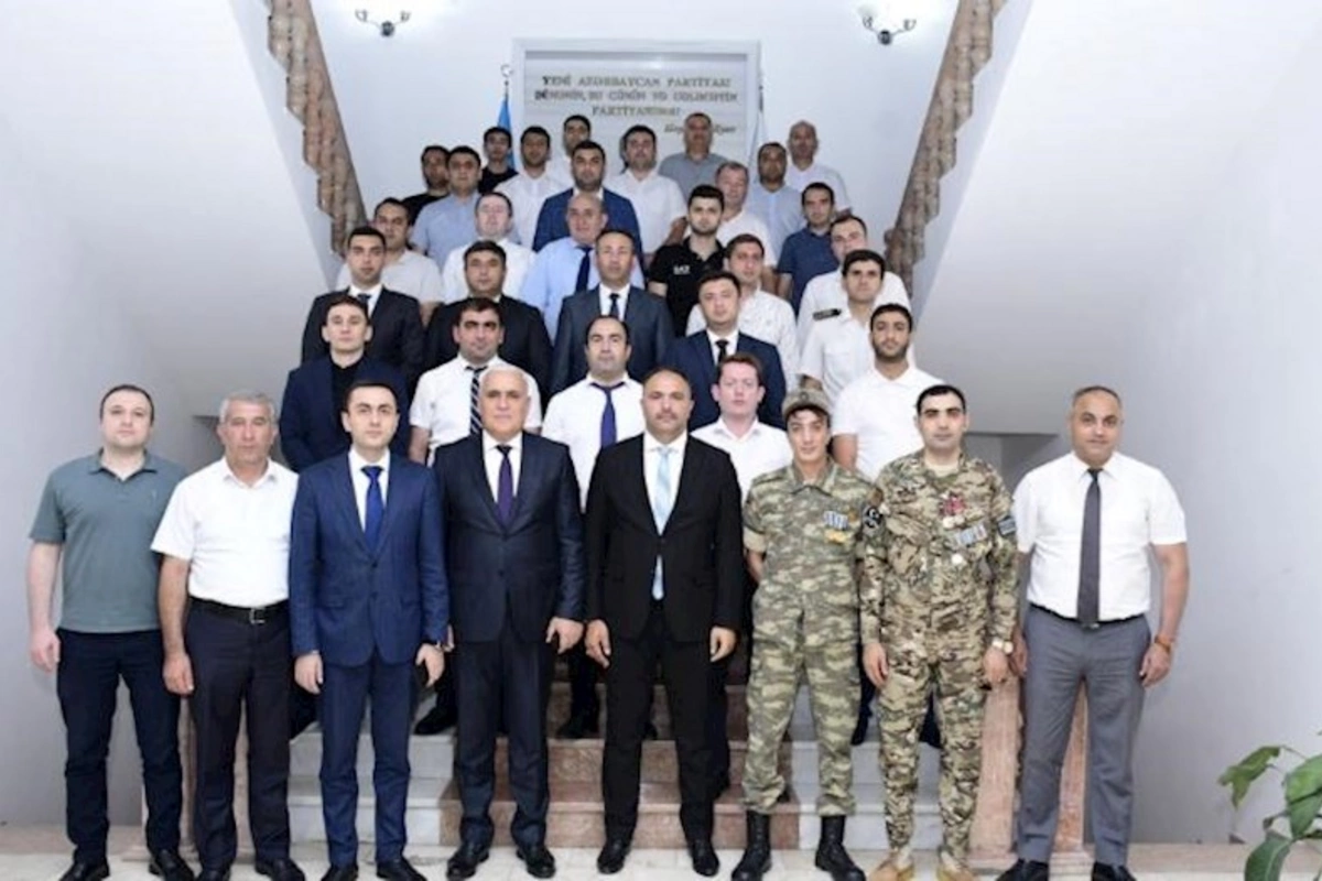 Xətai rayonunda Silahlı Qüvvələr Gününə həsr olunan tədbir keçirildi — FOTO