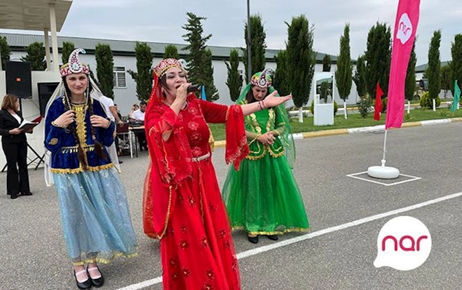 Nar Silahlı Qüvvələr Günü münasibətilə hərbçiləri təbrik etdi — FOTOLAR
