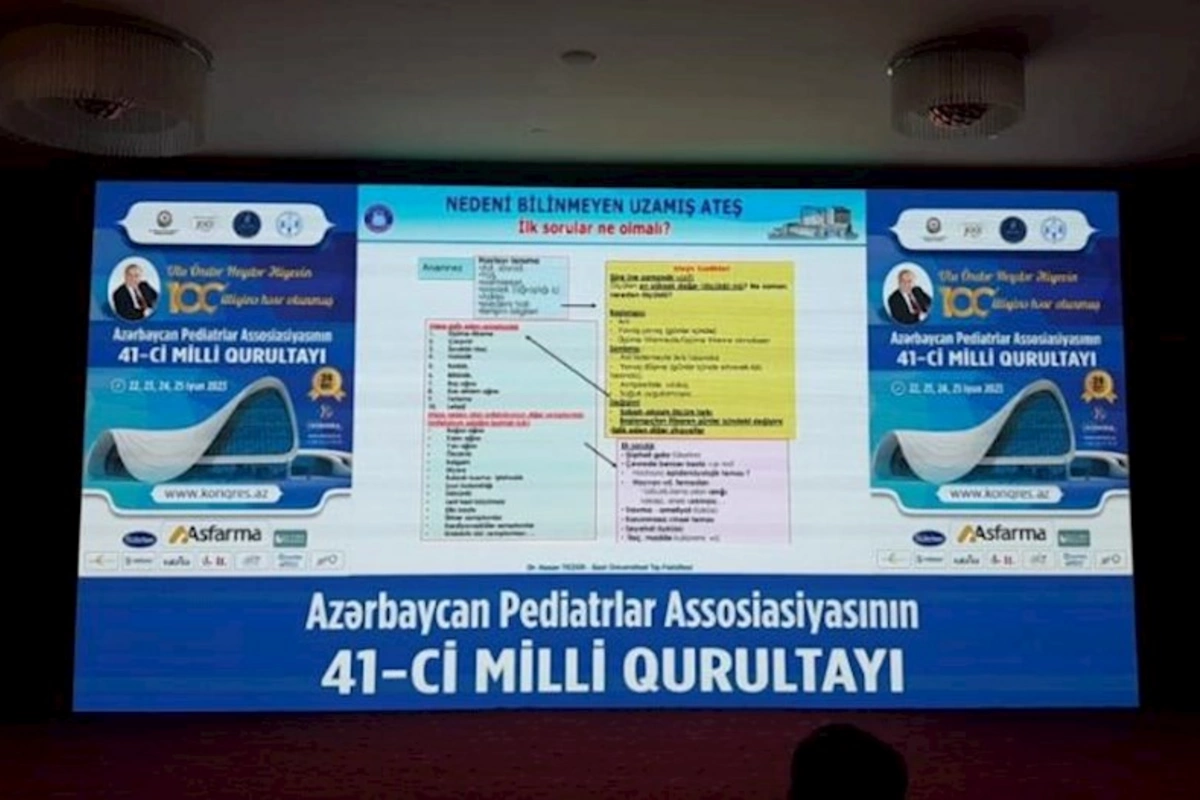 Azərbaycan Pediatrlar Assosasiyasının 41-ci Milli Qurultayı keçirilib — FOTO