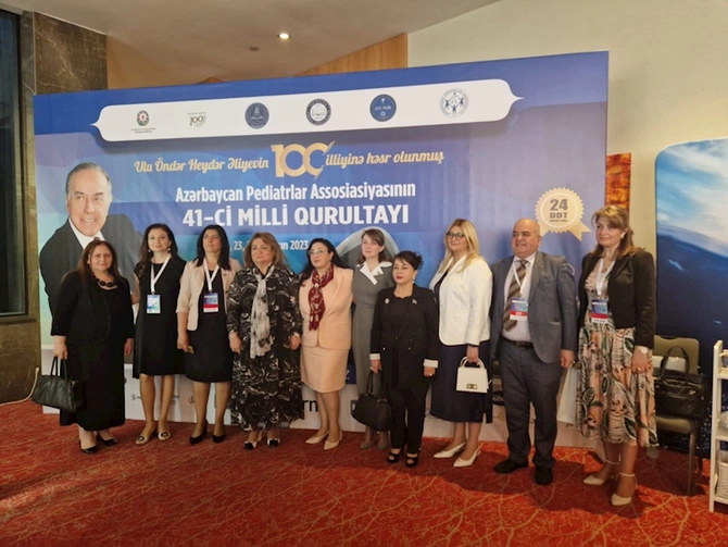 Azərbaycan Pediatrlar Assosasiyasının 41-ci Milli Qurultayı keçirilib — FOTO