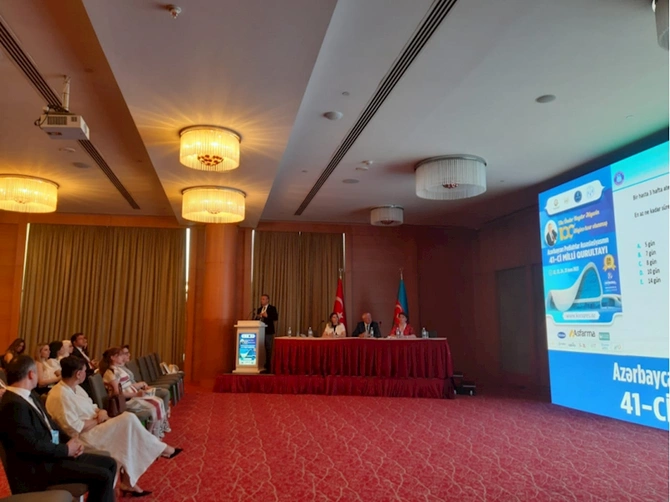 Azərbaycan Pediatrlar Assosasiyasının 41-ci Milli Qurultayı keçirilib — FOTO