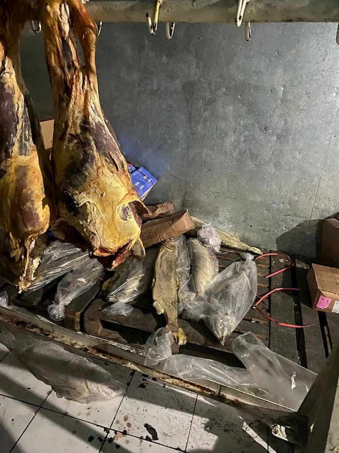 Bu şadlıq sarayında yararsız məhsullar aşkarlandı — FOTOLAR