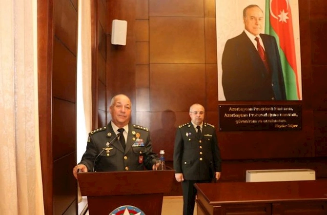 Hərbi Prokurorluqda qazilərlə görüş keçirildi — FOTOLAR