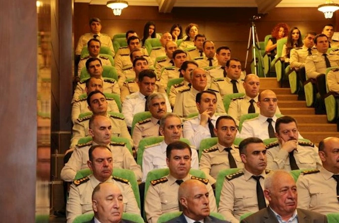 Hərbi Prokurorluqda qazilərlə görüş keçirildi — FOTOLAR