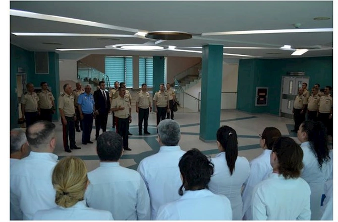 Zakir Həsənov hərbi hospitalda — VİDEO/FOTOLAR