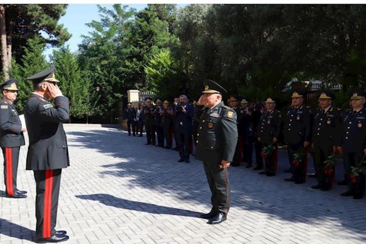 Zakir Həsənov hərbi qulluqçulara hərbi rütbələr təqdim etdi — FOTOLAR