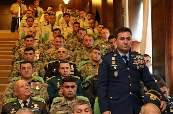 Hərbi Prokurorluqda qazilərlə görüş keçirildi — FOTOLAR
