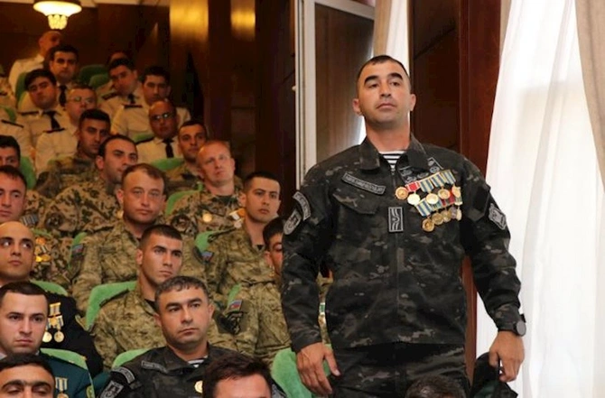 Hərbi Prokurorluqda qazilərlə görüş keçirildi — FOTOLAR