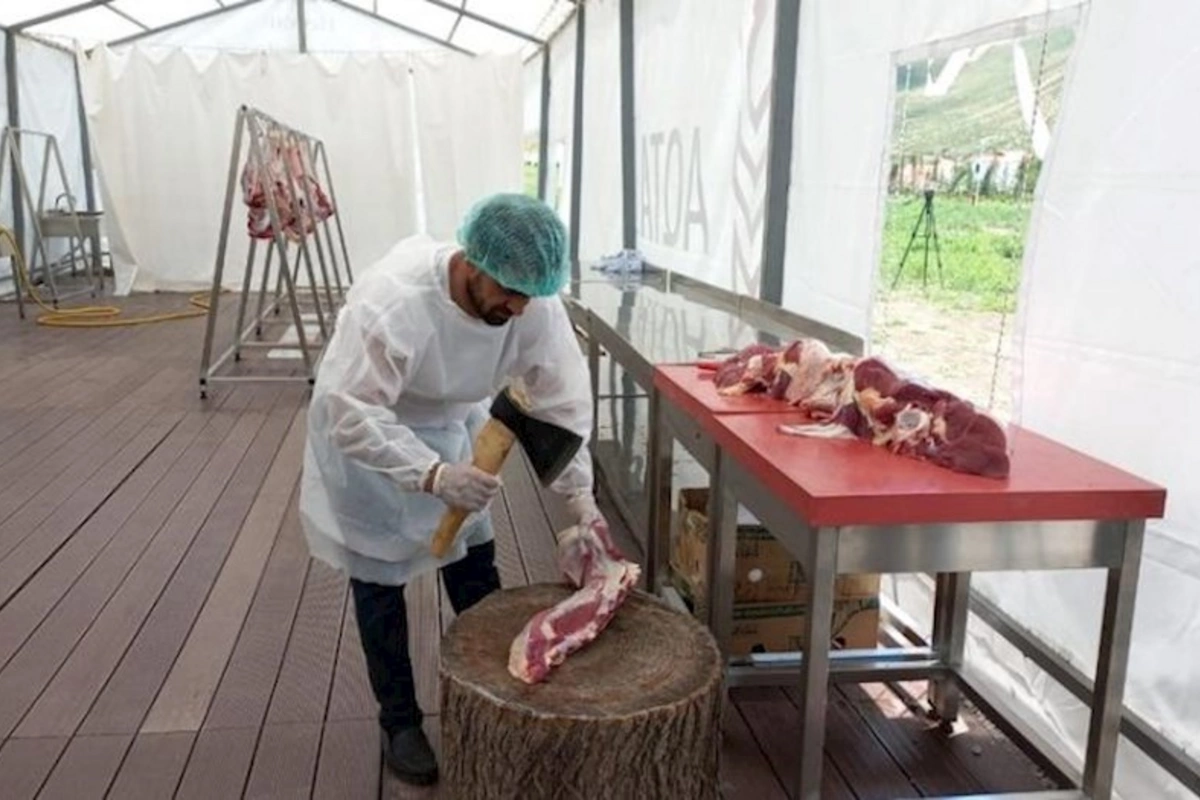 Talış kəndində otuz ildən sonra ilk dəfə qurban kəsilib