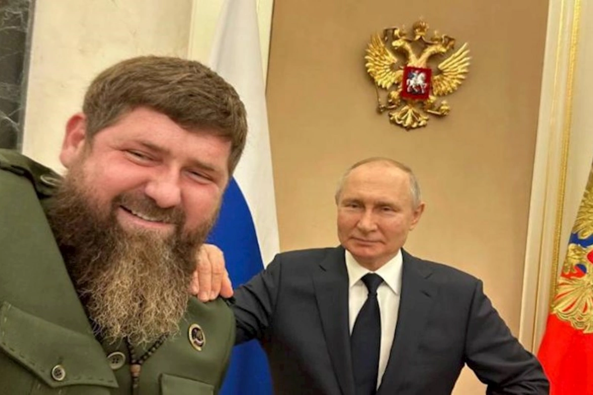 Putin Kadırovla görüşüb — FOTO