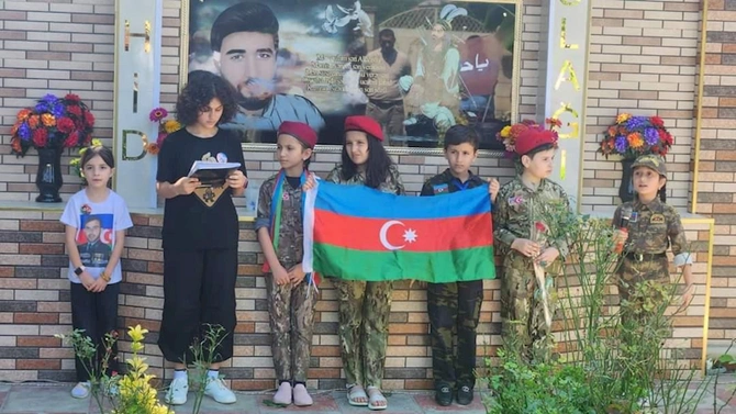 Cəlilabadda şəhid xatirə bulağının açılışı olub
