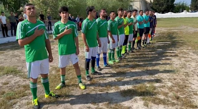 Şəhidlərin xatirəsinə həsr olunmuş futbol üzrə turnirin açılış mərasimi keçirildi — FOTOLAR