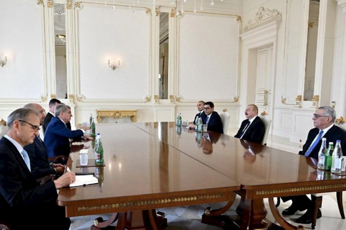 Prezident İlham Əliyev Beynəlxalq Olimpiya Komitəsinin Prezidentini qəbul edib — YENİLƏNİB