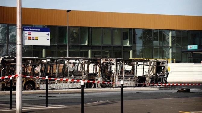 Yerlə-yeksan olan Paris — FOTOLAR