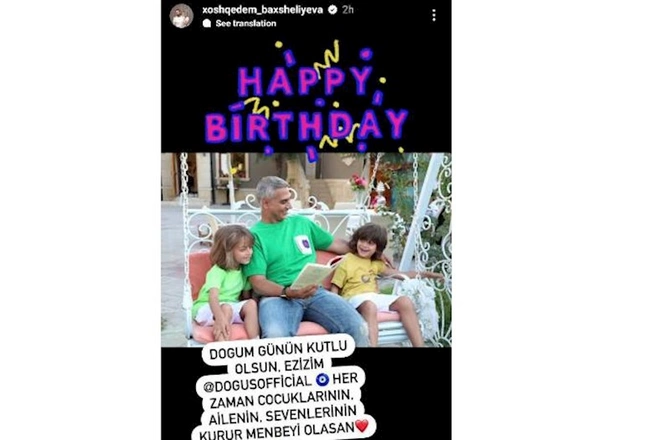 Ayrılıq xəbərləri yayılan aparıcıdan Doğuşla bağlı paylaşım — FOTO